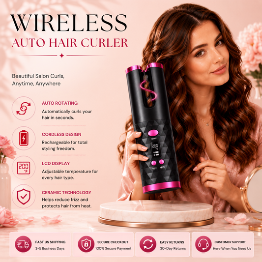 LYSIAN Cordless Auto Hair Curler