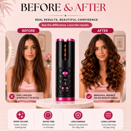 LYSIAN Cordless Auto Hair Curler