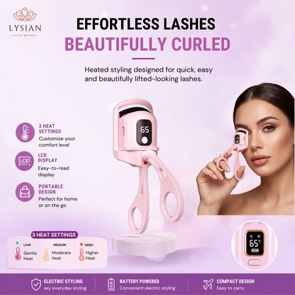 LYSIAN Electric Heated Eyelash Curler
