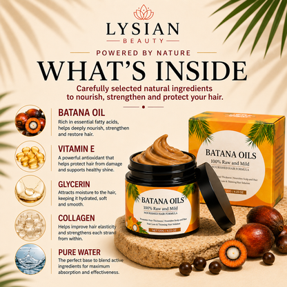 Batana Hair Mask | Deep Nourishing Hair Treatment